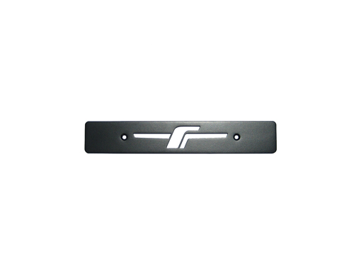 (98-10) Forester - JDM "F" License Delete (Black)